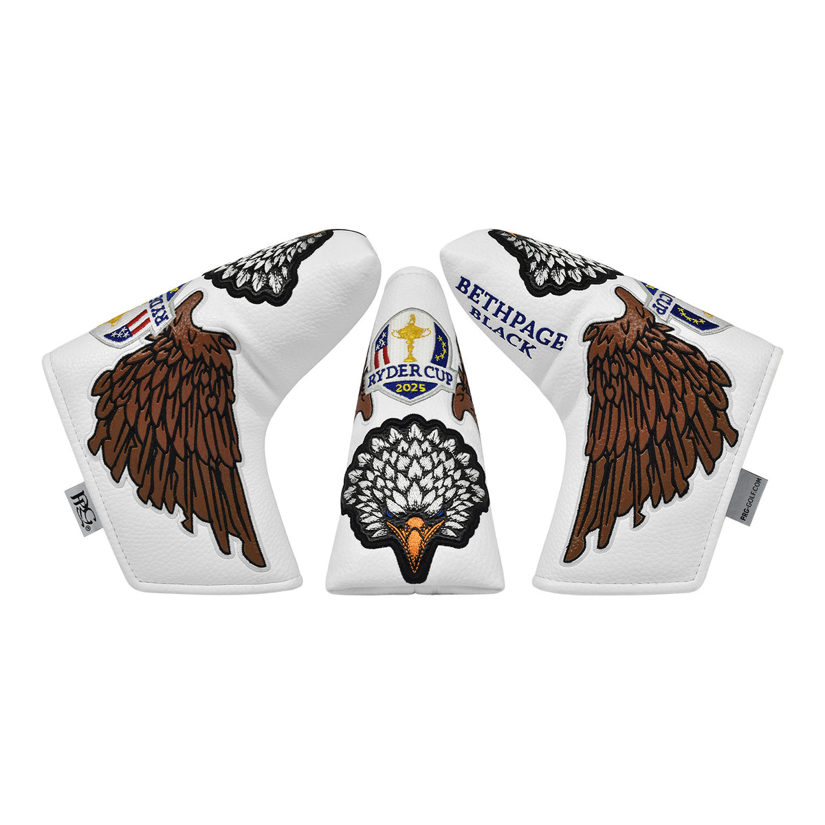 PRG Golf 2025 Ryder Cup Eagle Blade Cover - 360 View