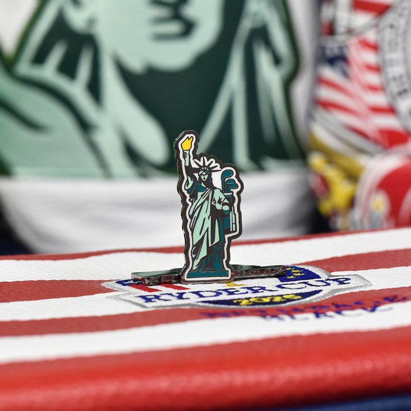 PRG Golf 2025 Ryder Cup 4PC Ballmarker Set - Lady Liberty Close Up