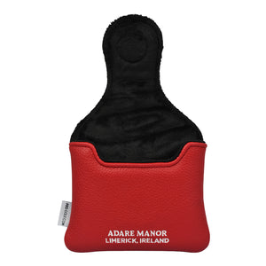 PRG Golf 2027 Ryder Cup Double Quilt Stitch Mallet Cover in Red and Navy - Front