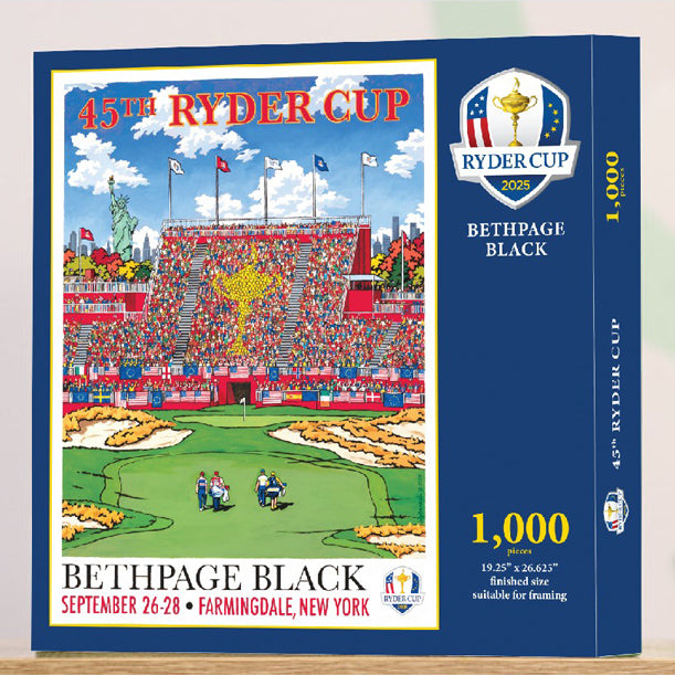 Lee Wybranski 2025 Ryder Cup Poster 1000pc Puzzle - Front View