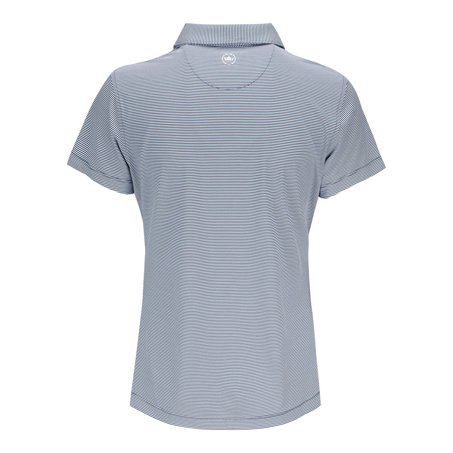 Peter Millar 2025 Ryder Cup Women's Jubilee Stripe Polo in Navy - Front View