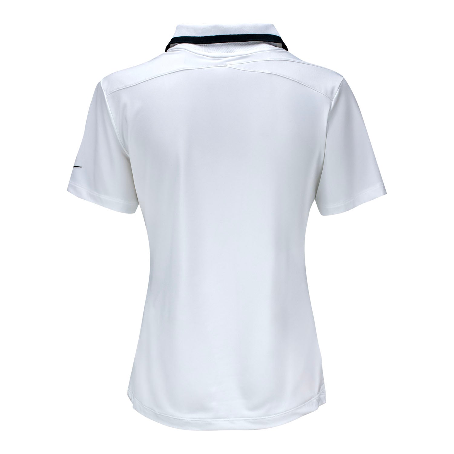 Nike 2025 Ryder Cup Women's Dri-Fit Tour Polo in White and Black - Front View
