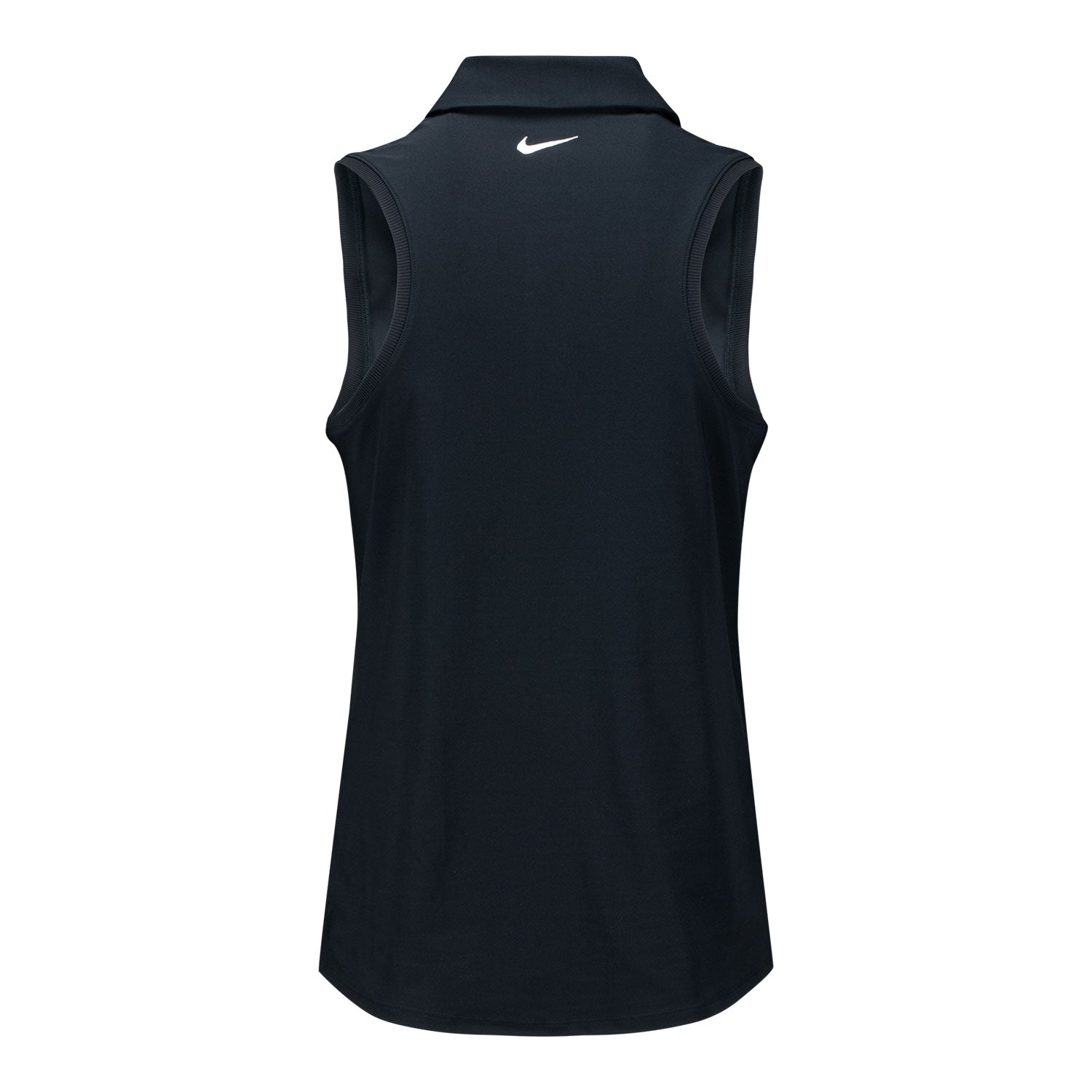 Nike 2025 Ryder Cup Women's Victory Sleeveless Polo in Black - Front View