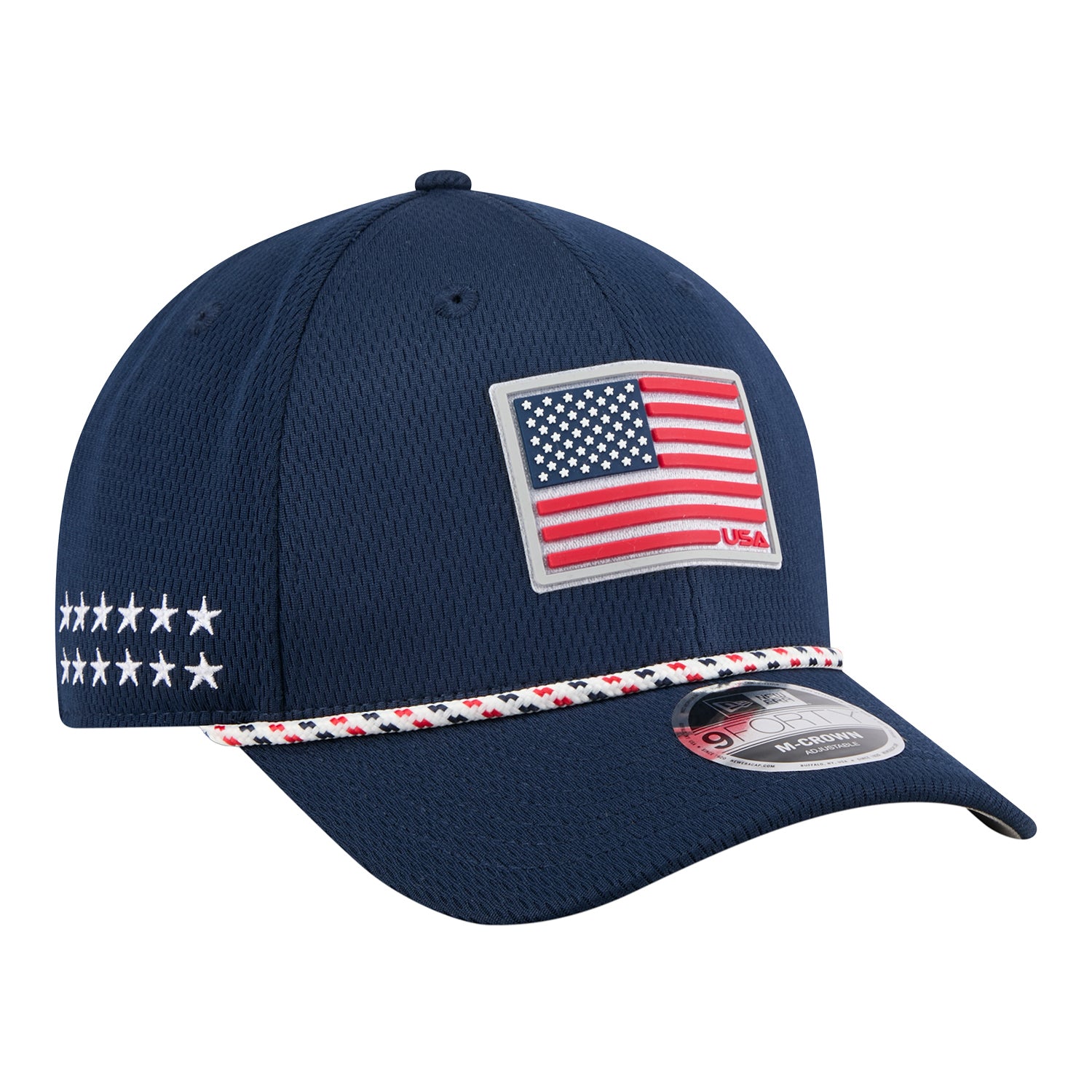 New Era 2025 Ryder Cup Ladies Team Hat in Navy - Angled Front Left View