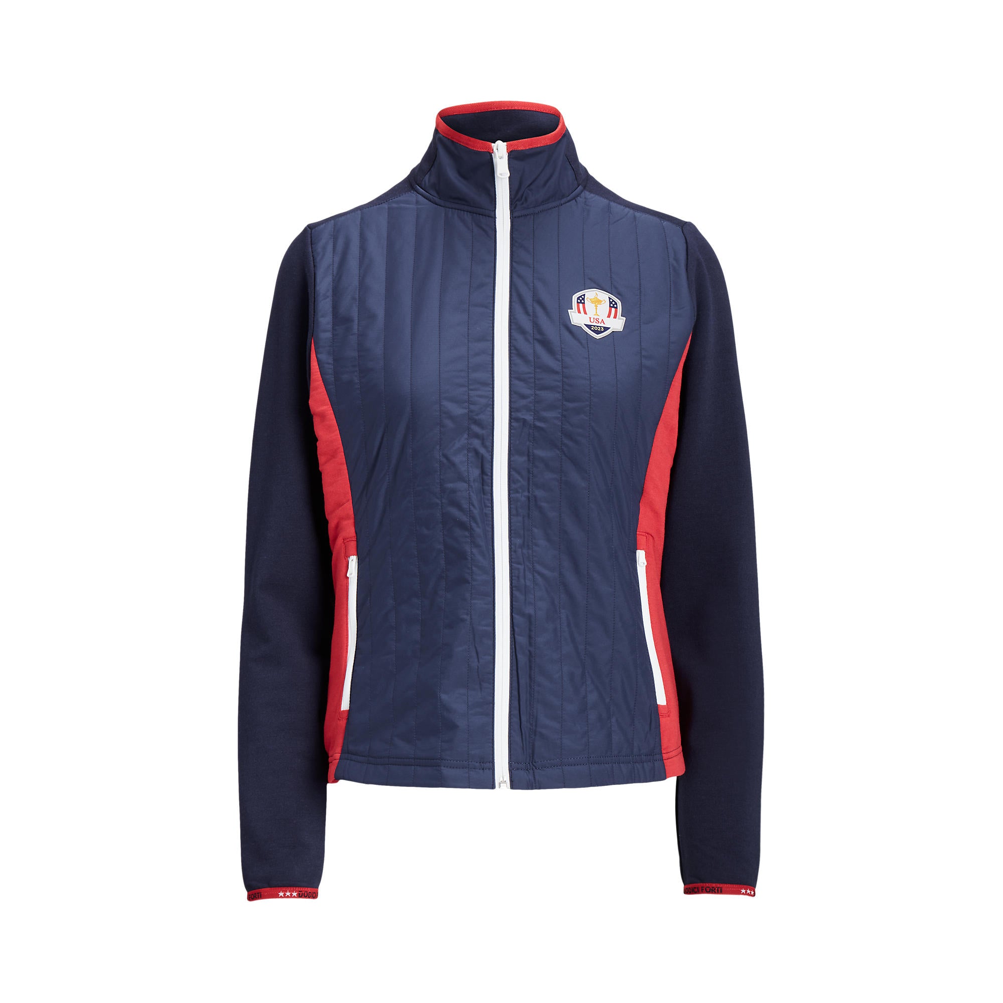 Ralph Lauren 2023 Ryder Cup Official Team Uniform Women's Full Zip Jacket - Front View