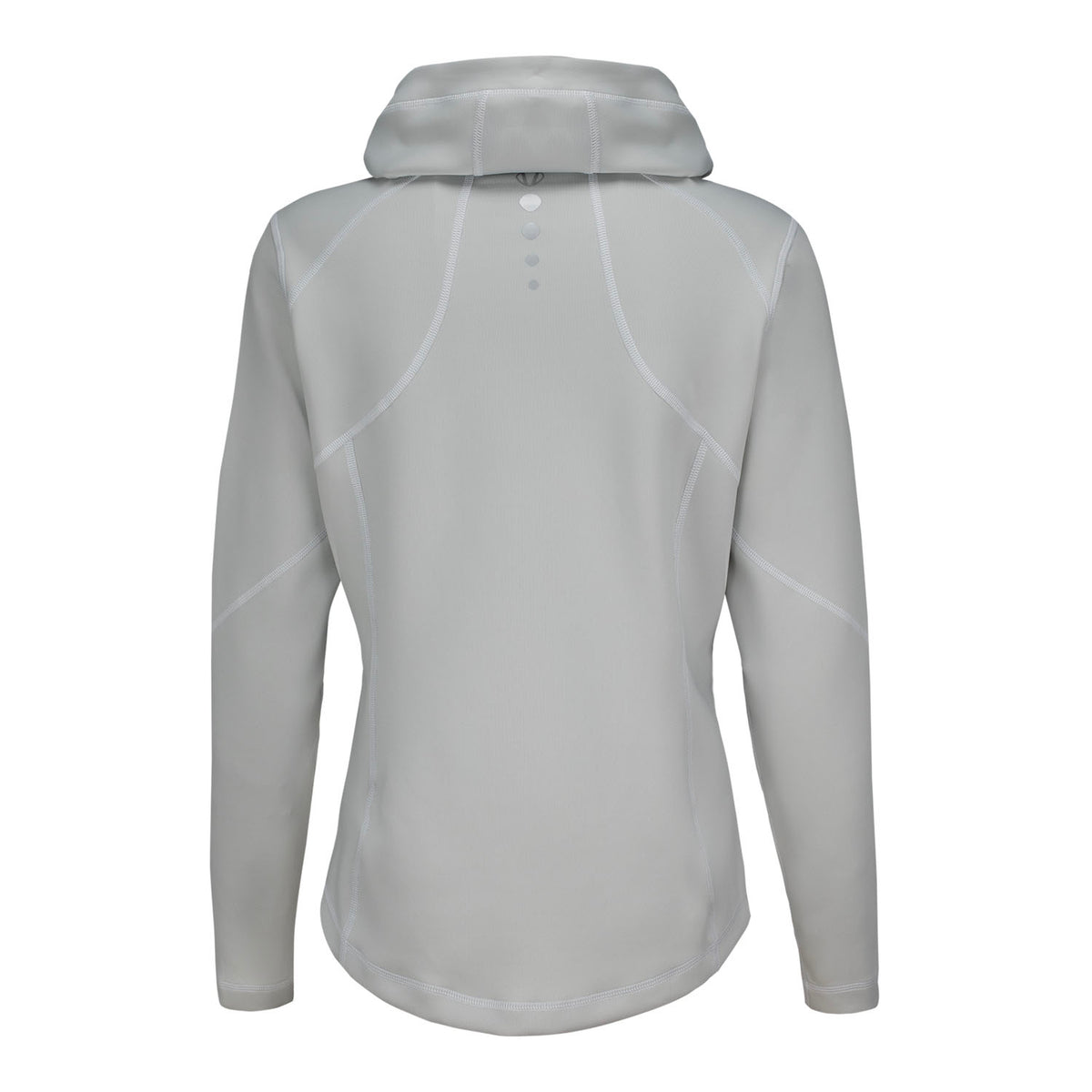 Sunice 2025 Ryder Cup Women&#39;s Maddy 2.0 Full Zip Hooded Jacket in Oyster - Back View