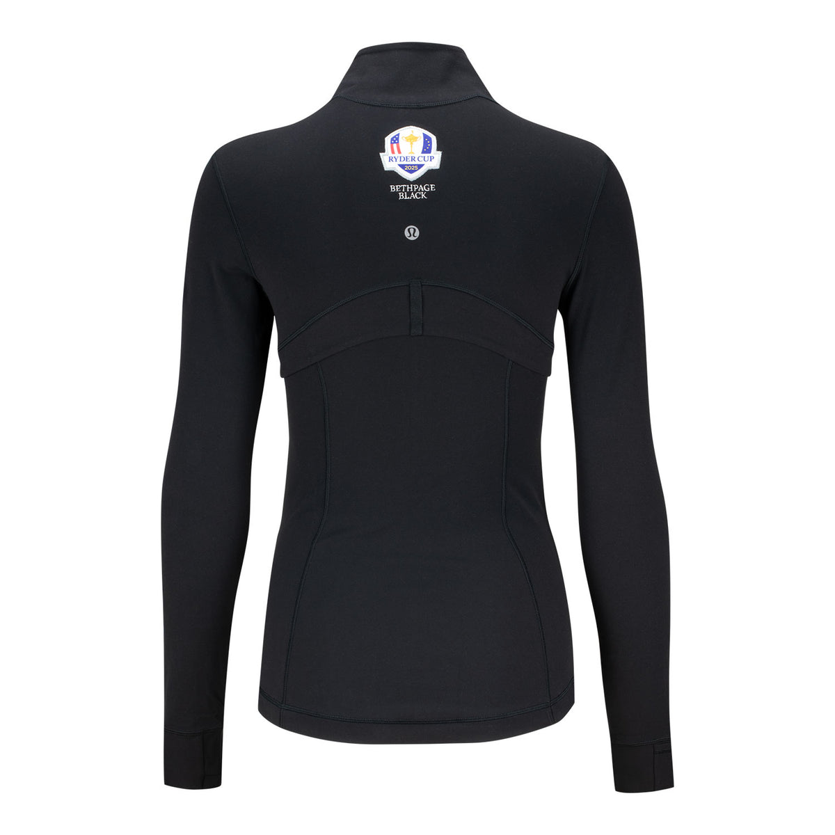 lululemon 2025 Ryder Cup Women&#39;s Nulu Define Jacket in Black - Back View