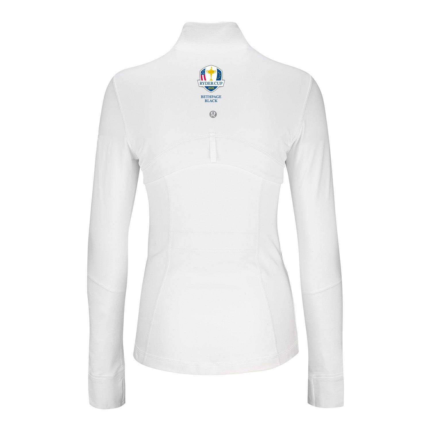 lululemon 2025 Ryder Cup Women's Luon Define Jacket in White - Back View