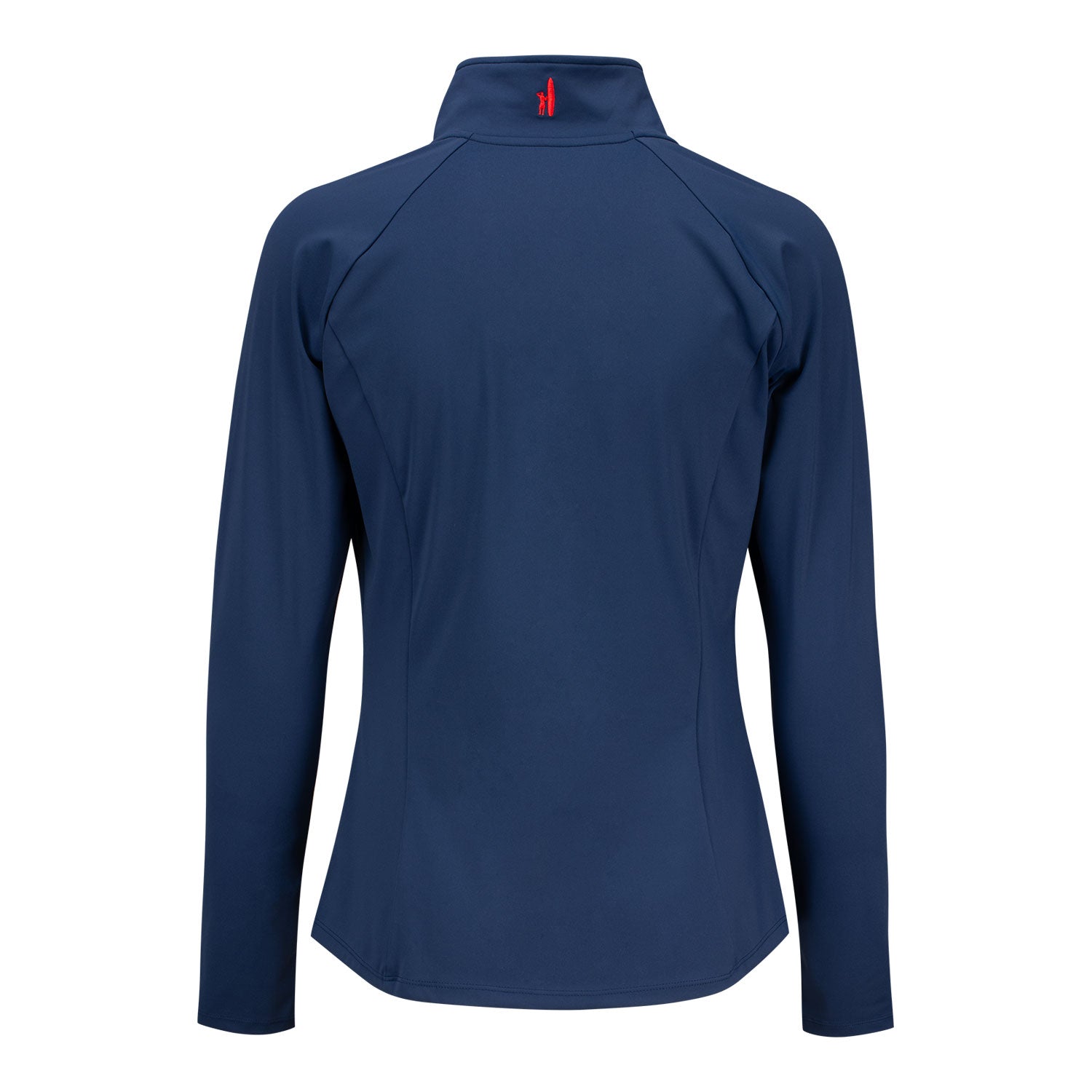 Johnnie-O 2025 Ryder Cup Women's Lottie Quarter Zip in Navy - Front View