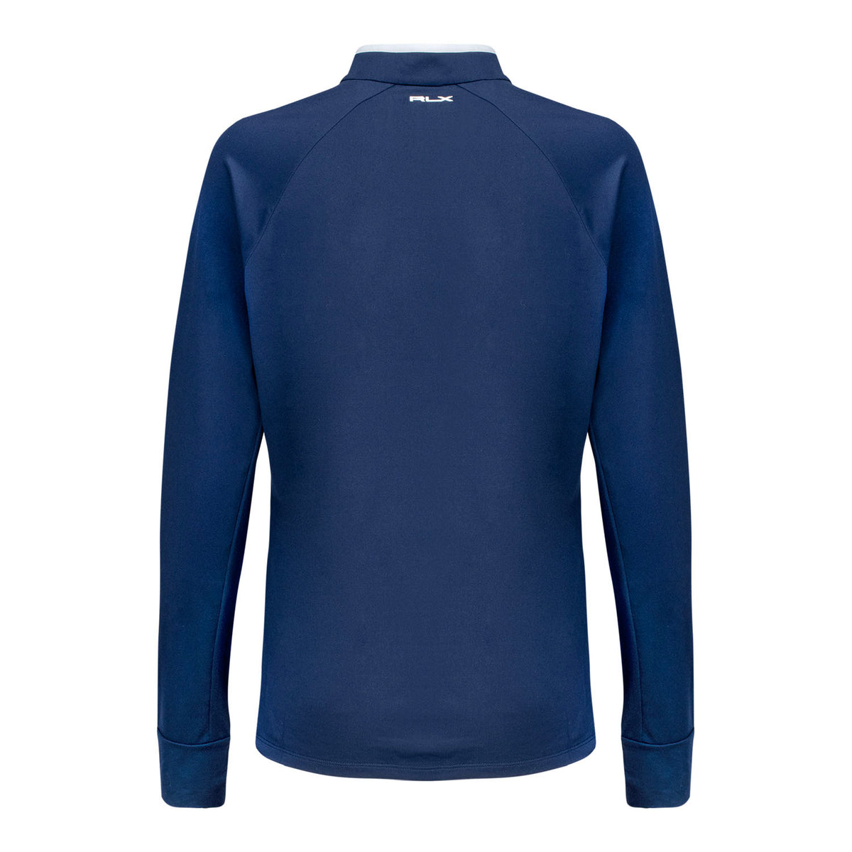 Ralph Lauren 2025 Ryder Cup Ladies Piped Collar Quarter Zip in Navy - Back View