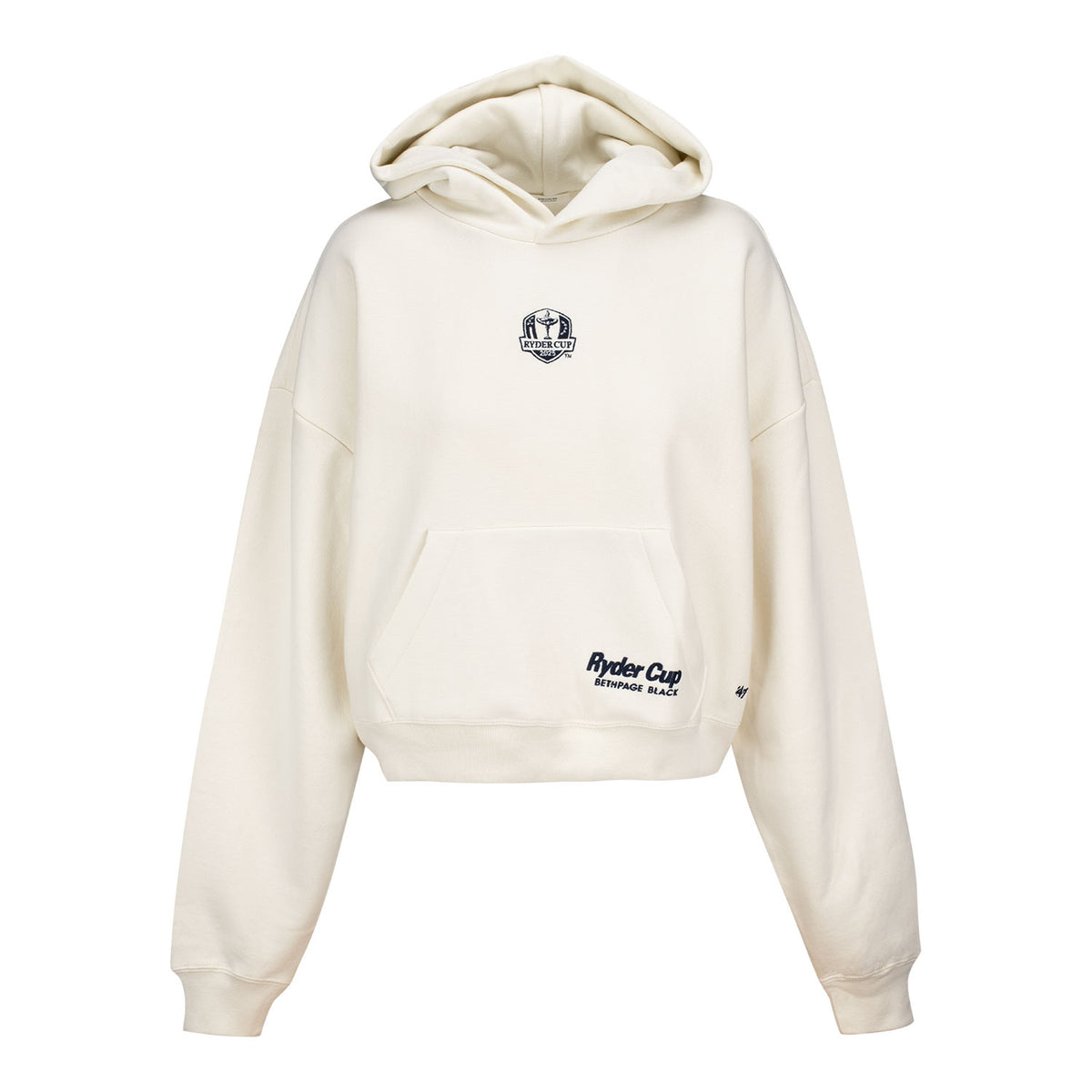 '47 Brand 2025 Ryder Cup Women's Sue Foundation Hoodie in Sandstone - Front View