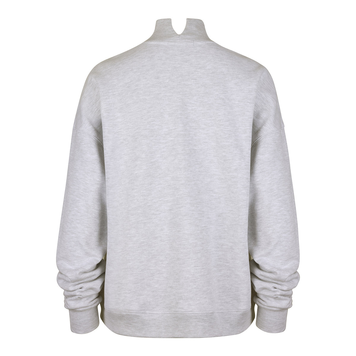 &#39;47 Brand 2025 Ryder Cup Women&#39;s Vantage Mockneck Pullover in Relay Grey - Back View