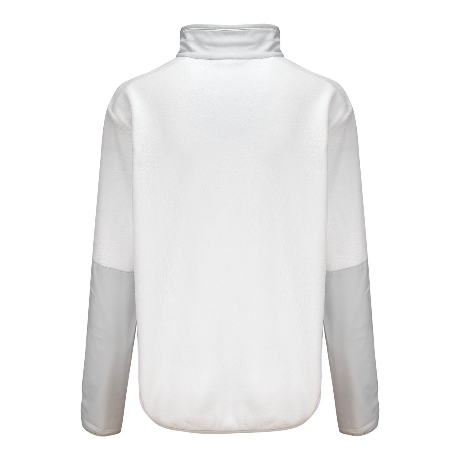 Nike 2025 Ryder Cup Women's Therma-Fit Victory Fleece Quarter Zip in White - Front View