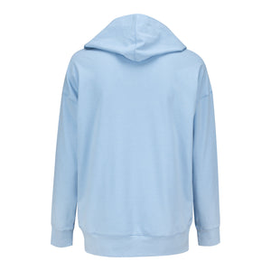 Sunice 2025 Ryder Cup Women's Eve Hoodie in Blue Bell Melange - Back View