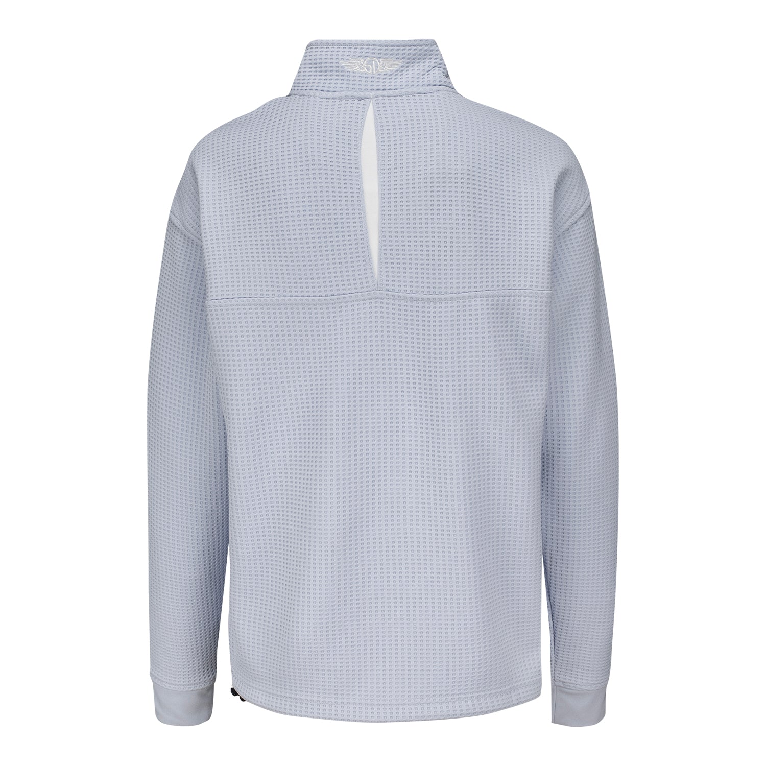 Straight Down 2027 Ryder Cup Women's Opal Half Zip in Powder - Front