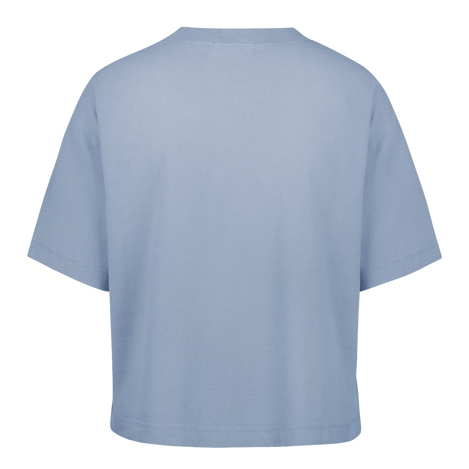 '47 Brand 2025 Ryder Cup Women's Windthrow Ravine Crop T-Shirt in Vapor Blue - Front View