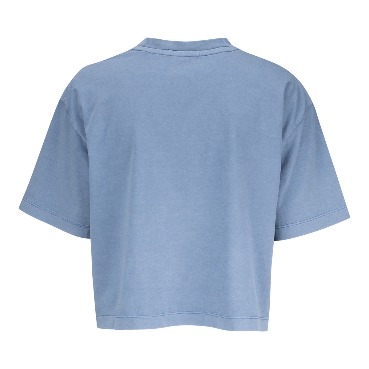 '47 Brand 2025 Ryder Cup Women's Windthrow Ravine Crop T-Shirt in Vapor Blue - Back View