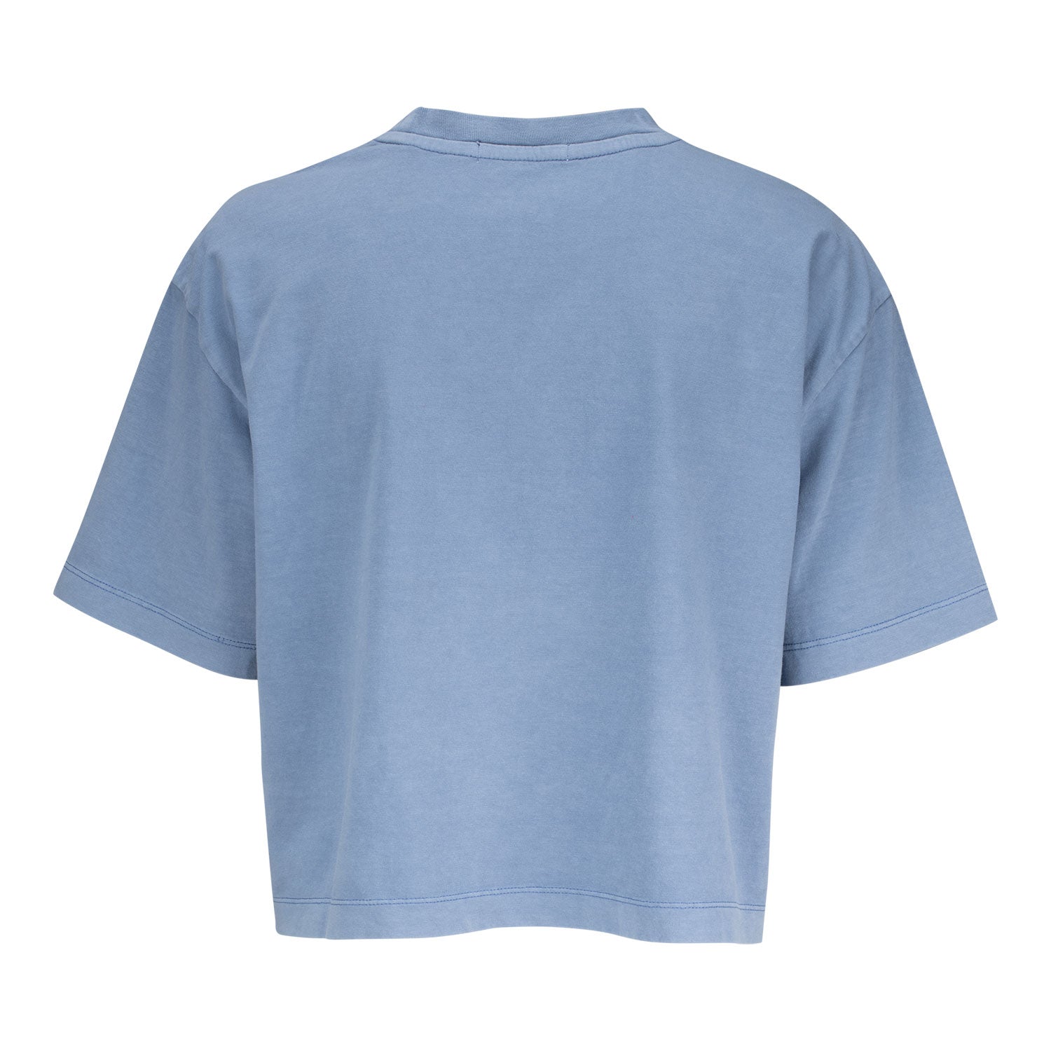 '47 Brand 2025 Ryder Cup Women's Windthrow Ravine Crop T-Shirt in Vapor Blue - Front View
