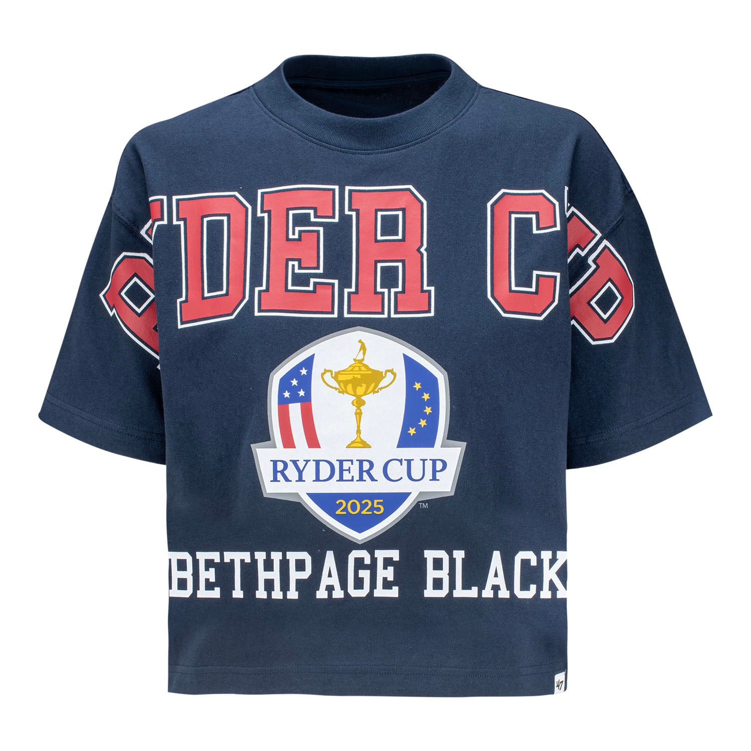 '47 Brand 2025 Ryder Cup Outreach City T-Shirt in Navy - Front View