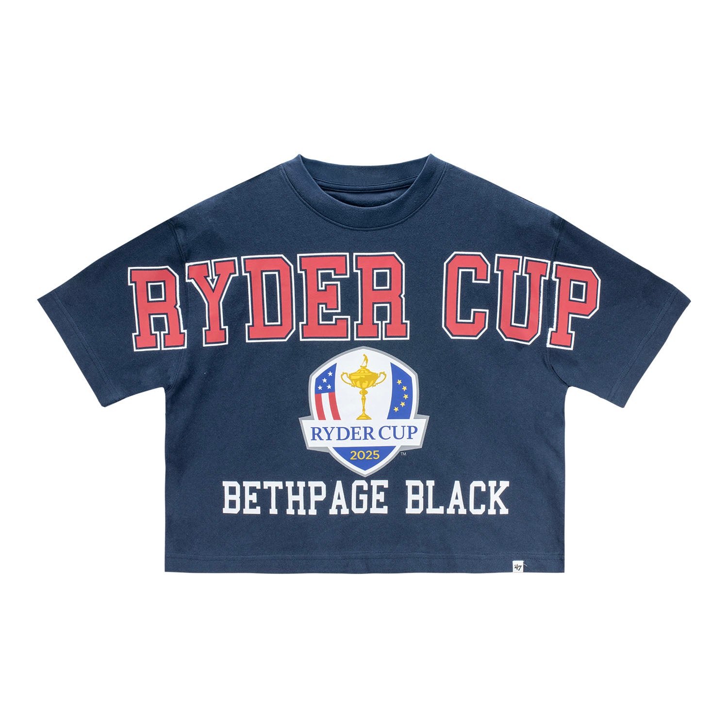 '47 Brand 2025 Ryder Cup Outreach City T-Shirt in Navy - Front View
