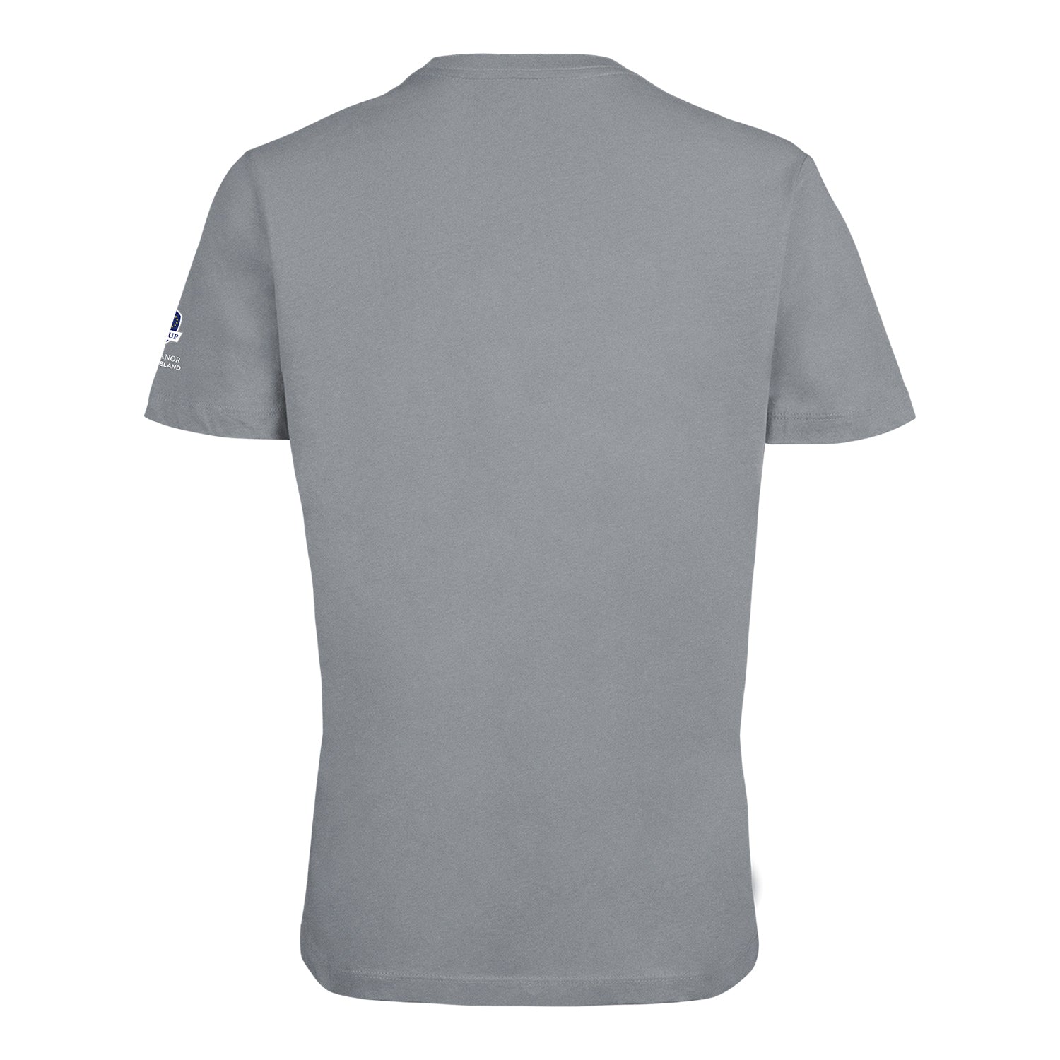 Ahead 2027 Ryder Cup Ladies Flags and Trophy T-Shirt in Heather Grey - Front