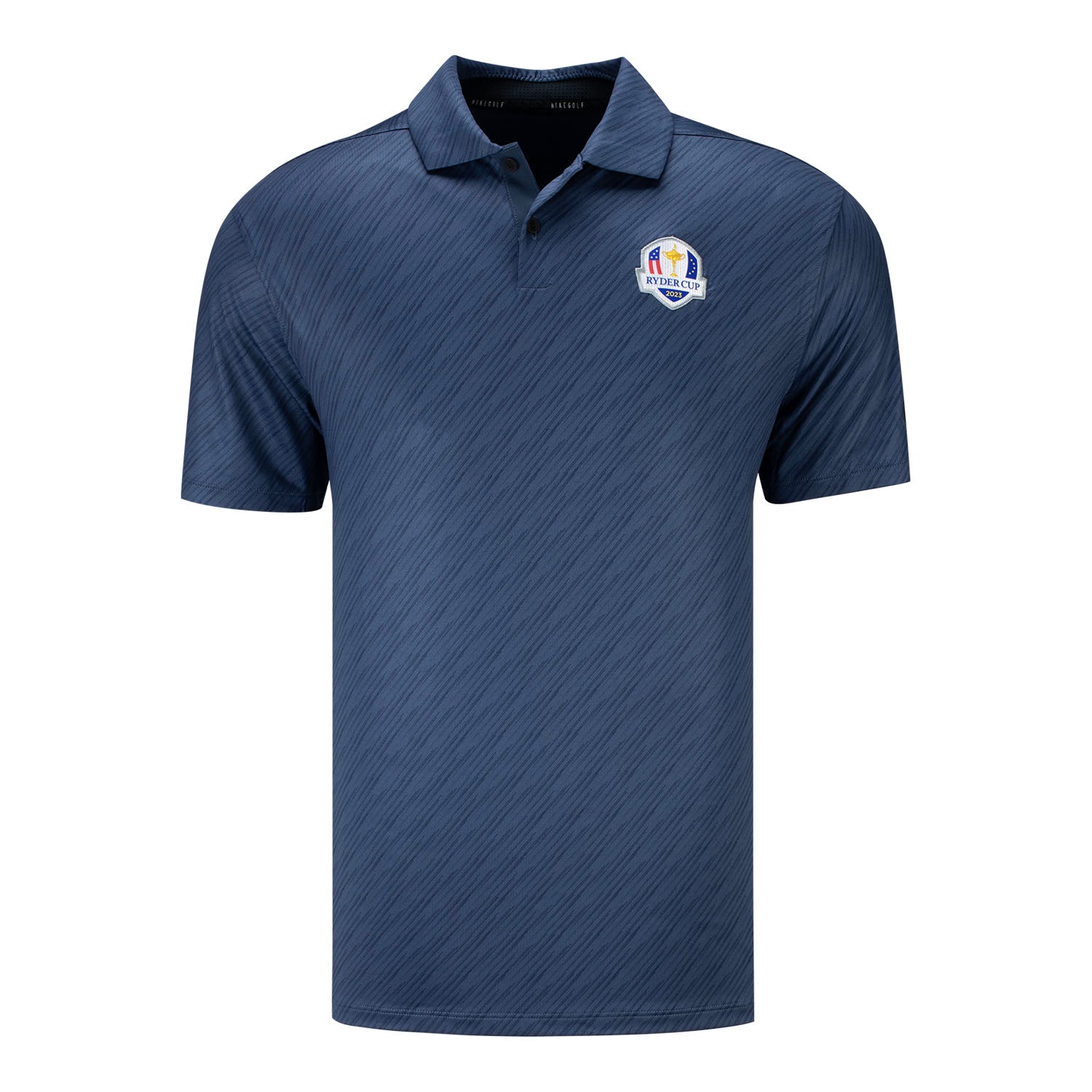 Nike 2023 Ryder Cup Vapor Polo in Navy- Front View