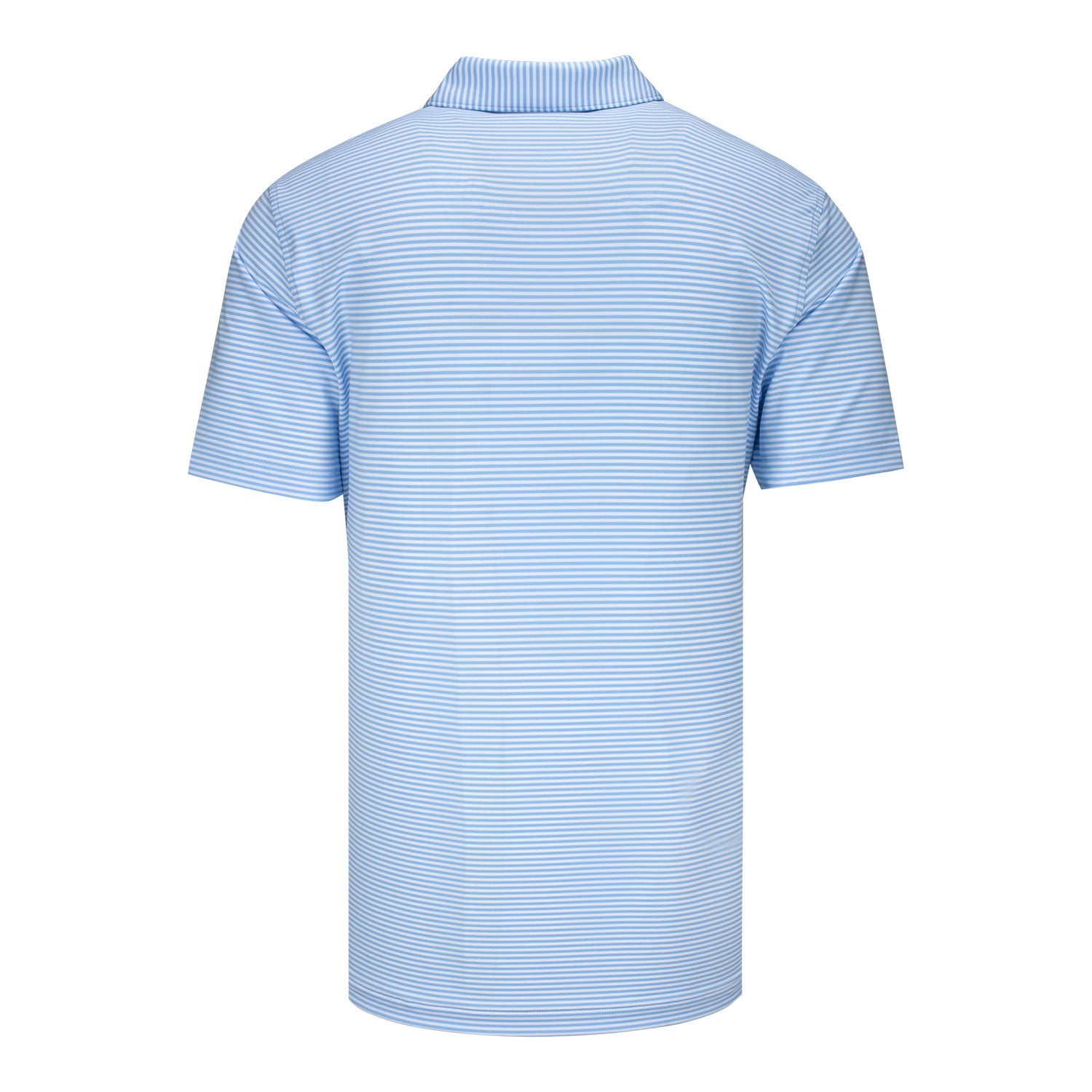 Peter Millar 2025 Ryder Cup Hales Performance Jersey Polo in Cottage Blue - Front View