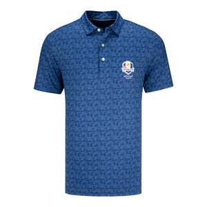 Vineyard Vines 2025 Ryder Cup Palmero Polo Scenic Tree Pattern in