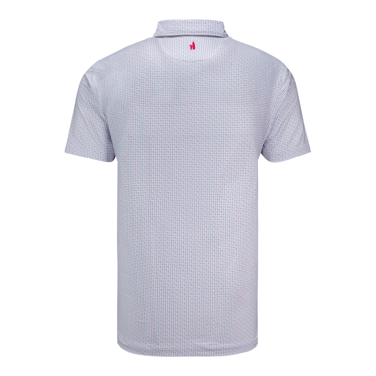 Johnnie-O 2025 Ryder Cup Glidey Polo in White and Rouge Red - Back View