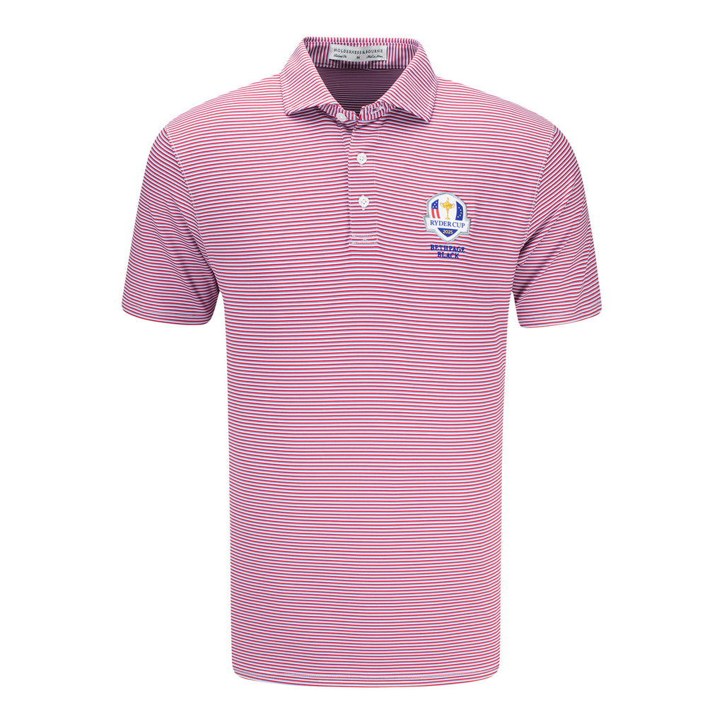 Holderness & Bourne 2025 Ryder Cup Gresham Stripe Polo in