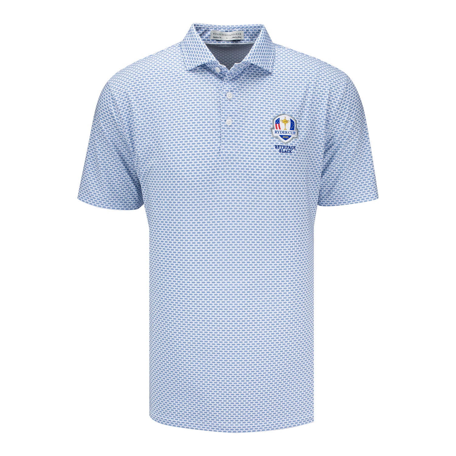 Holderness & Bourne 2025 Ryder Cup Wilcox Polo in Bedford and Andover - Front View