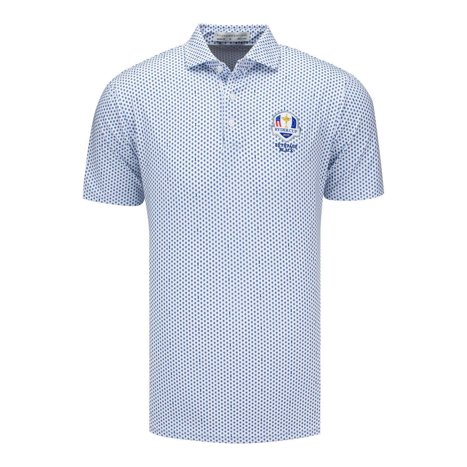 Holderness & Bourne 2025 Ryder Cup Brewer Polo in Andover - Front View