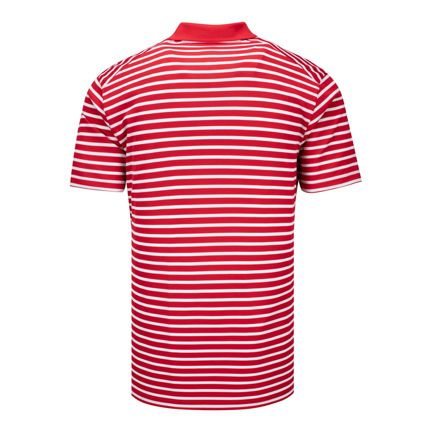 Nike 2025 Ryder Cup Victory Stripe Polo in University Red - Front View