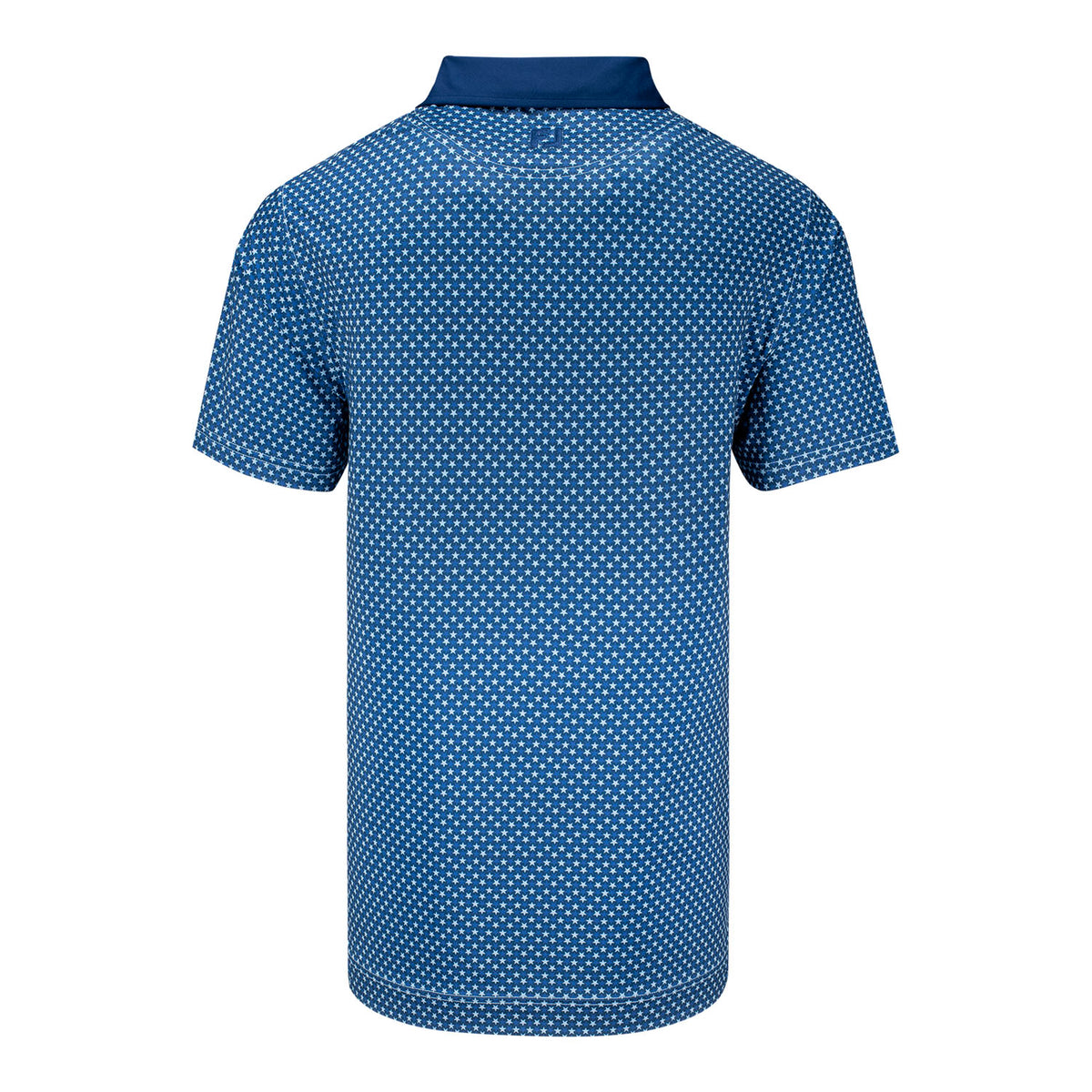FootJoy 2025 Ryder Cup Stars &amp; Stripes Pattern Polo in Navy - Back View