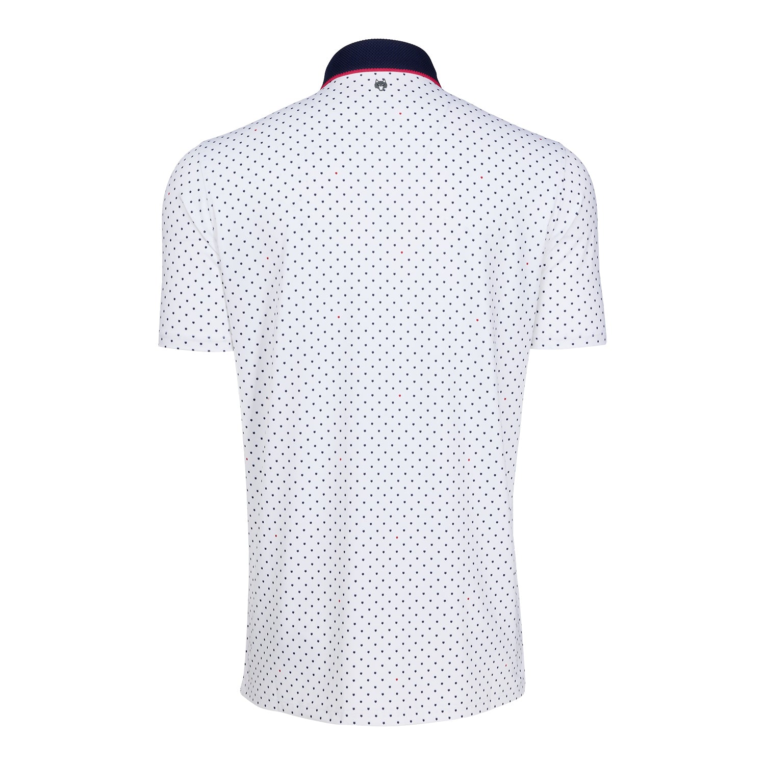 Greyson 2025 Ryder Cup Patriotic Icon Polo in Arctic - Front View