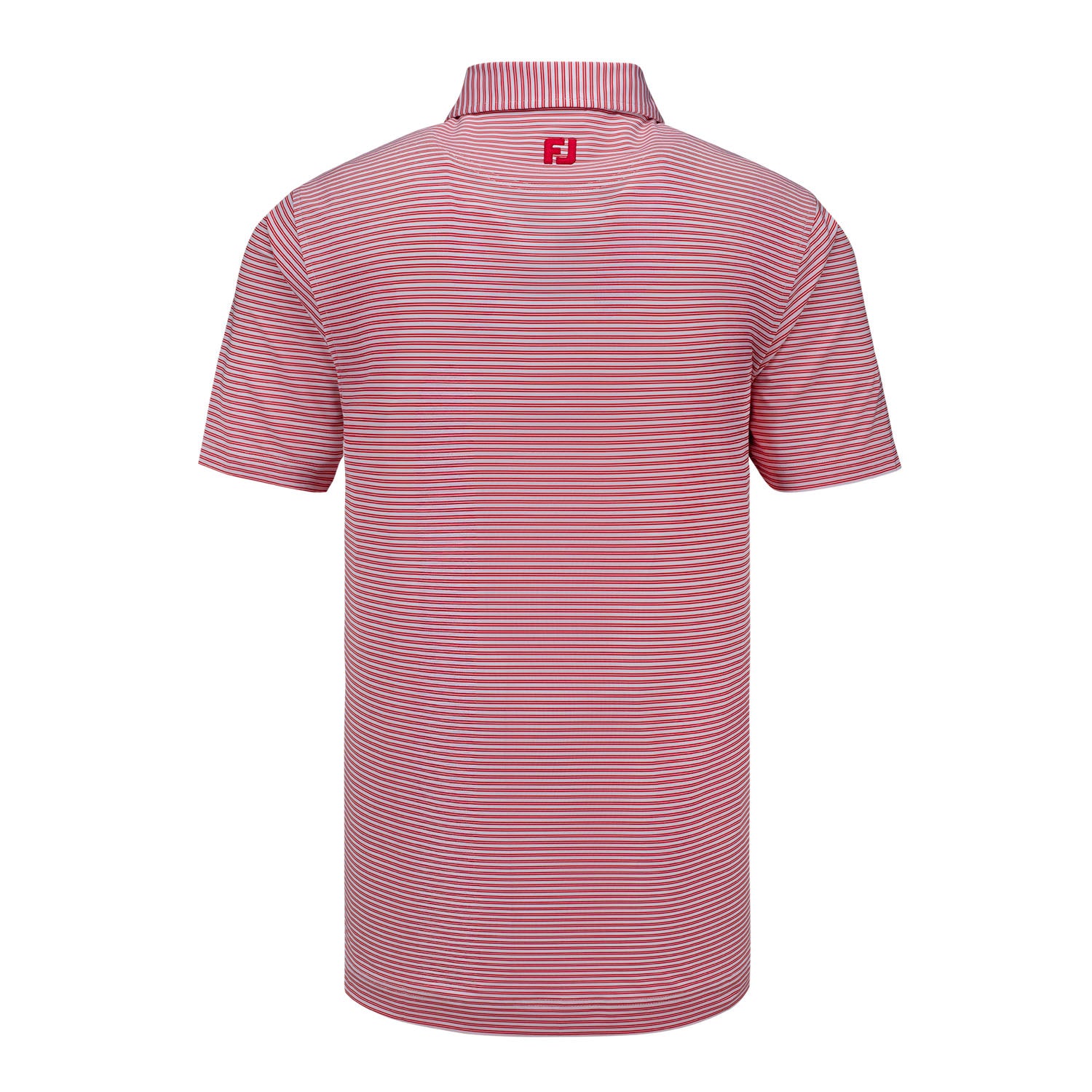 FootJoy 2025 Ryder Cup Striped Polo in Red - Front View