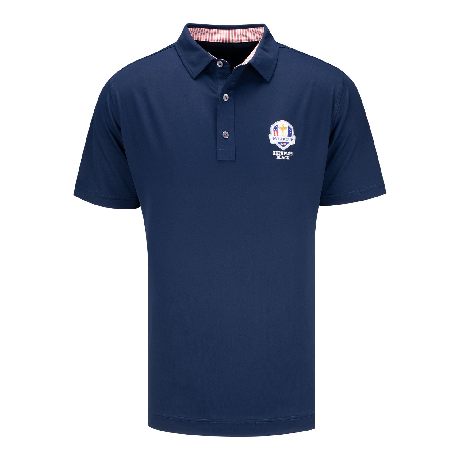FootJoy 2025 Ryder Cup Solid Polo in Navy - Front View