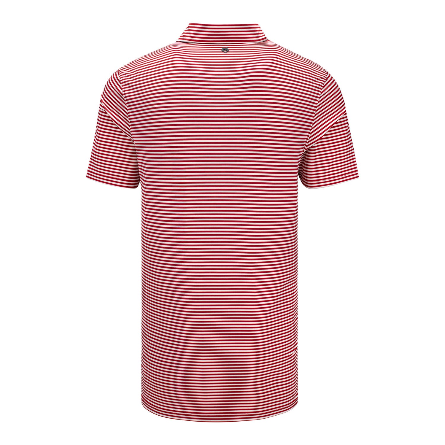 Greyson 2027 Ryder Cup Quogue Polo in Varsity Red and Arctic White - Front View