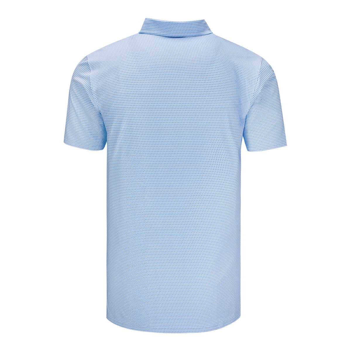 Holderness & Bourne 2027 Ryder Cup Norman Polo in Vista Blue and Horizon Blue - Back