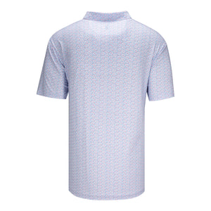 Johnnie-O 2027 Ryder Cup Petals Print Polo in Kona - Back