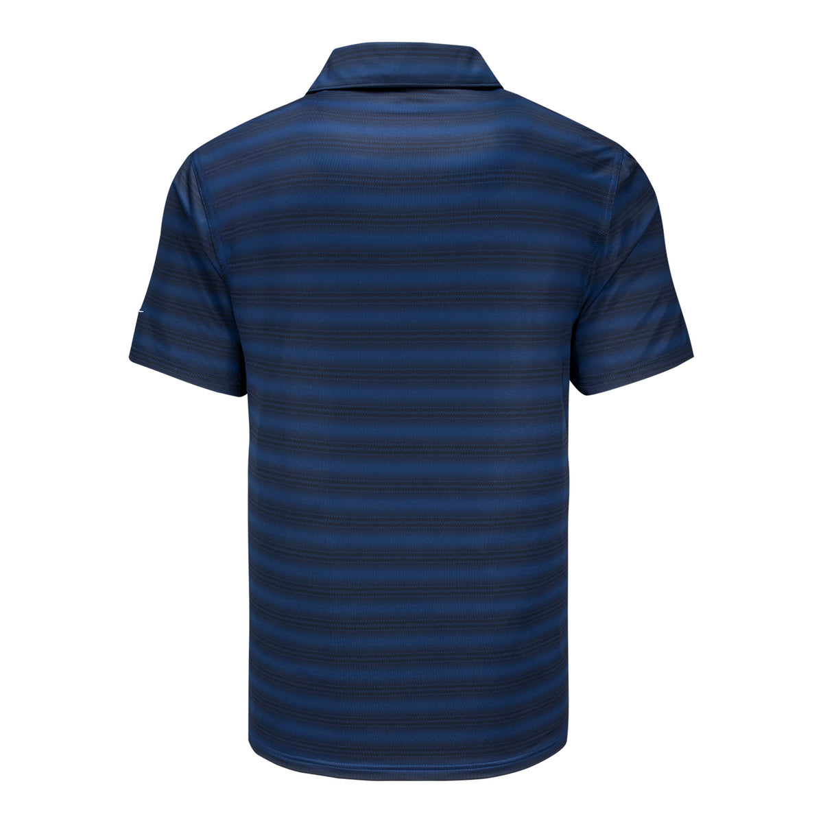 Nike 2027 Ryder Cup Velocity Stripe Polo in College Navy and White - Back