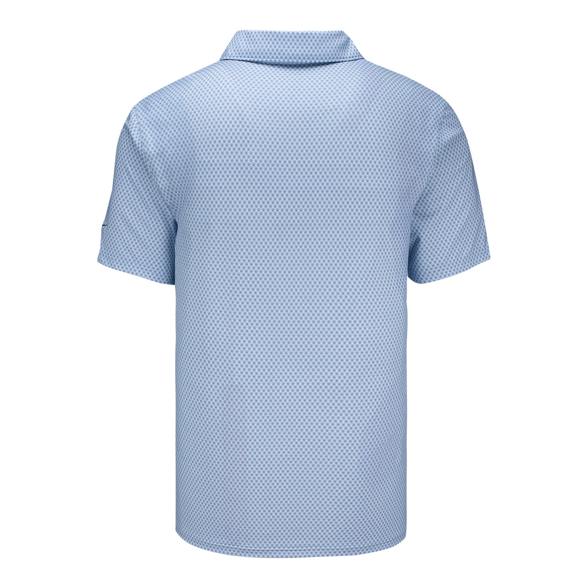 Nike 2027 Ryder Cup Velocity Floral Polo in White and Work Blue - Back
