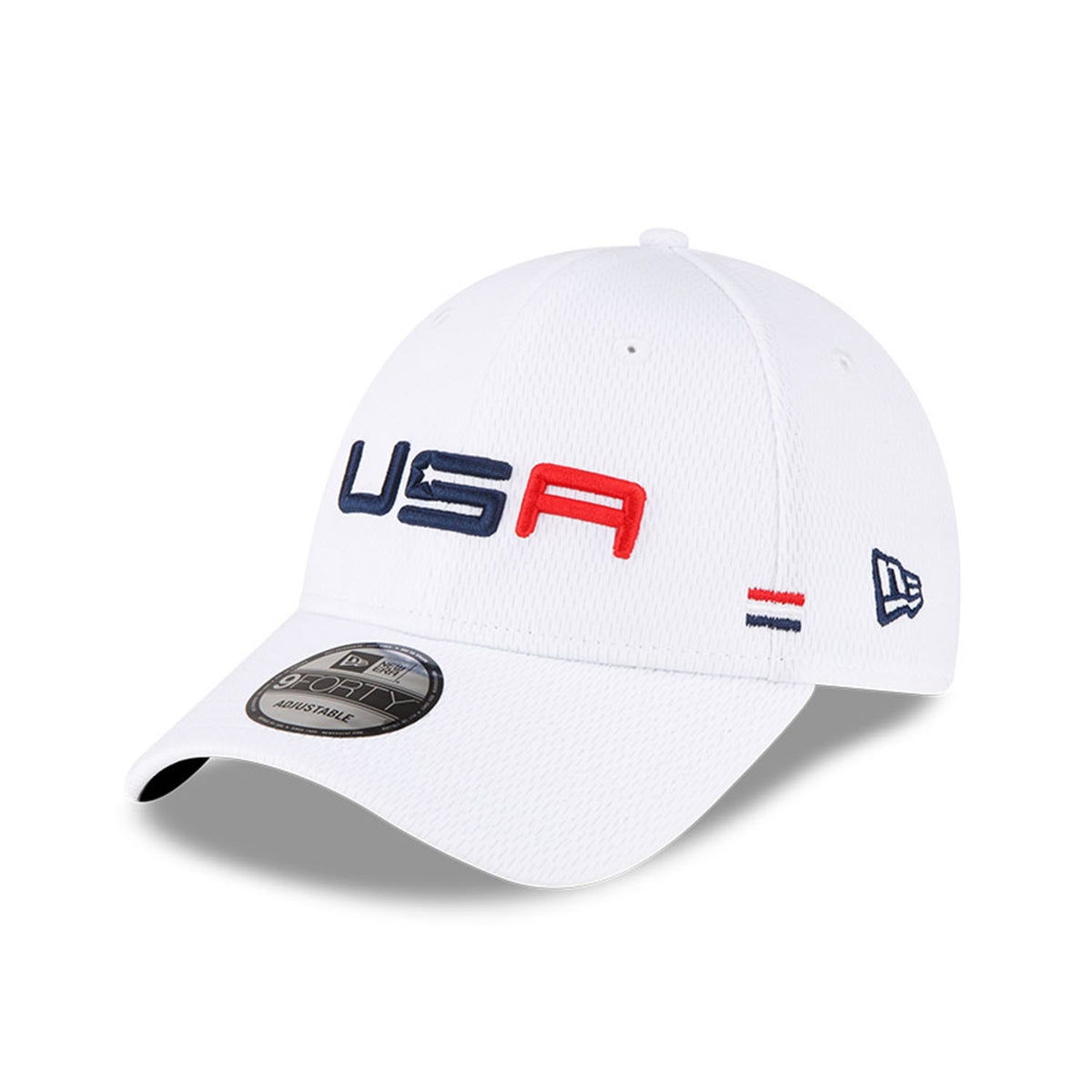 New Era 2023 Ryder Cup Practice 9Forty in White- Front View