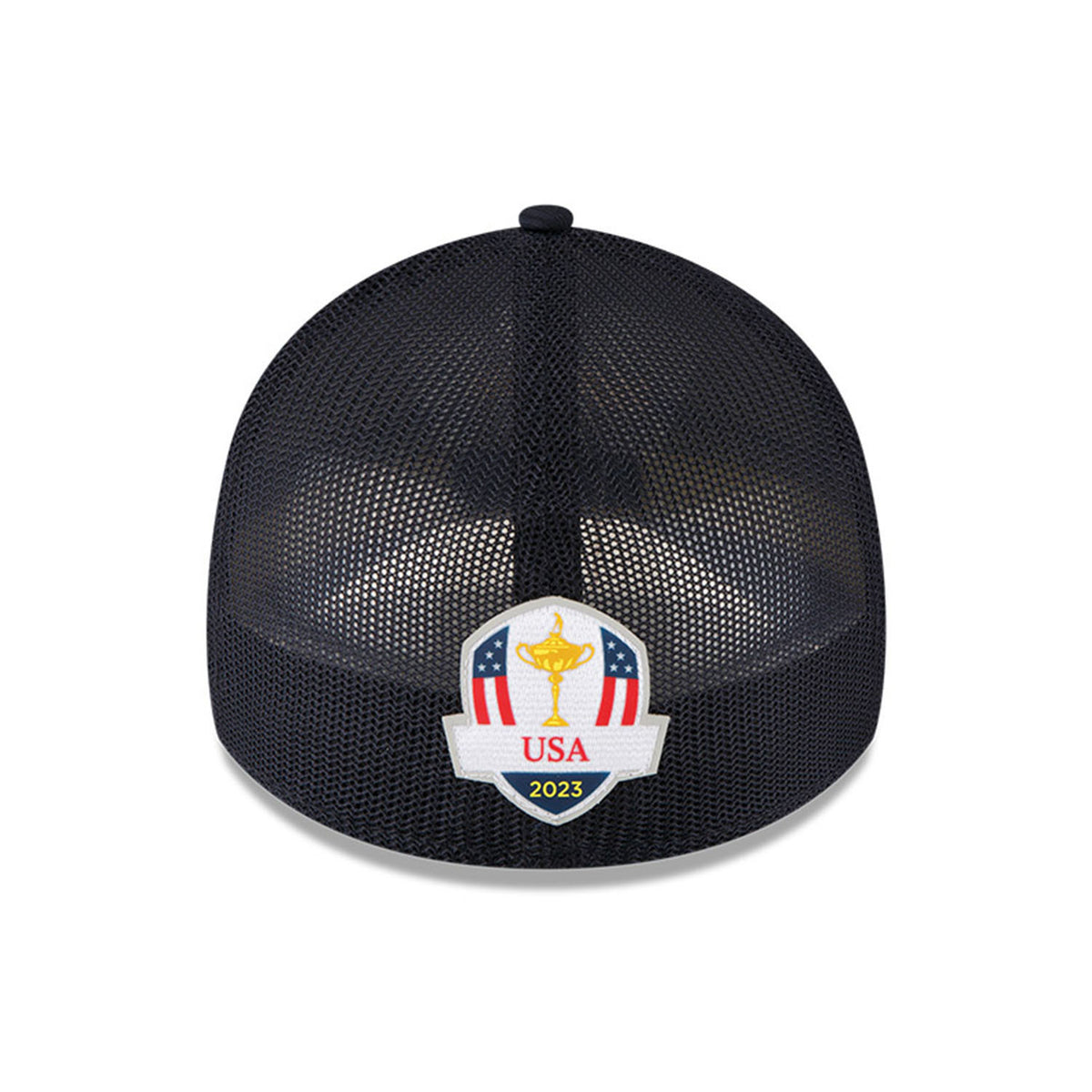 New Era 2023 Ryder Cup Friday 39Thirty Hat in Grey Blue- Back View