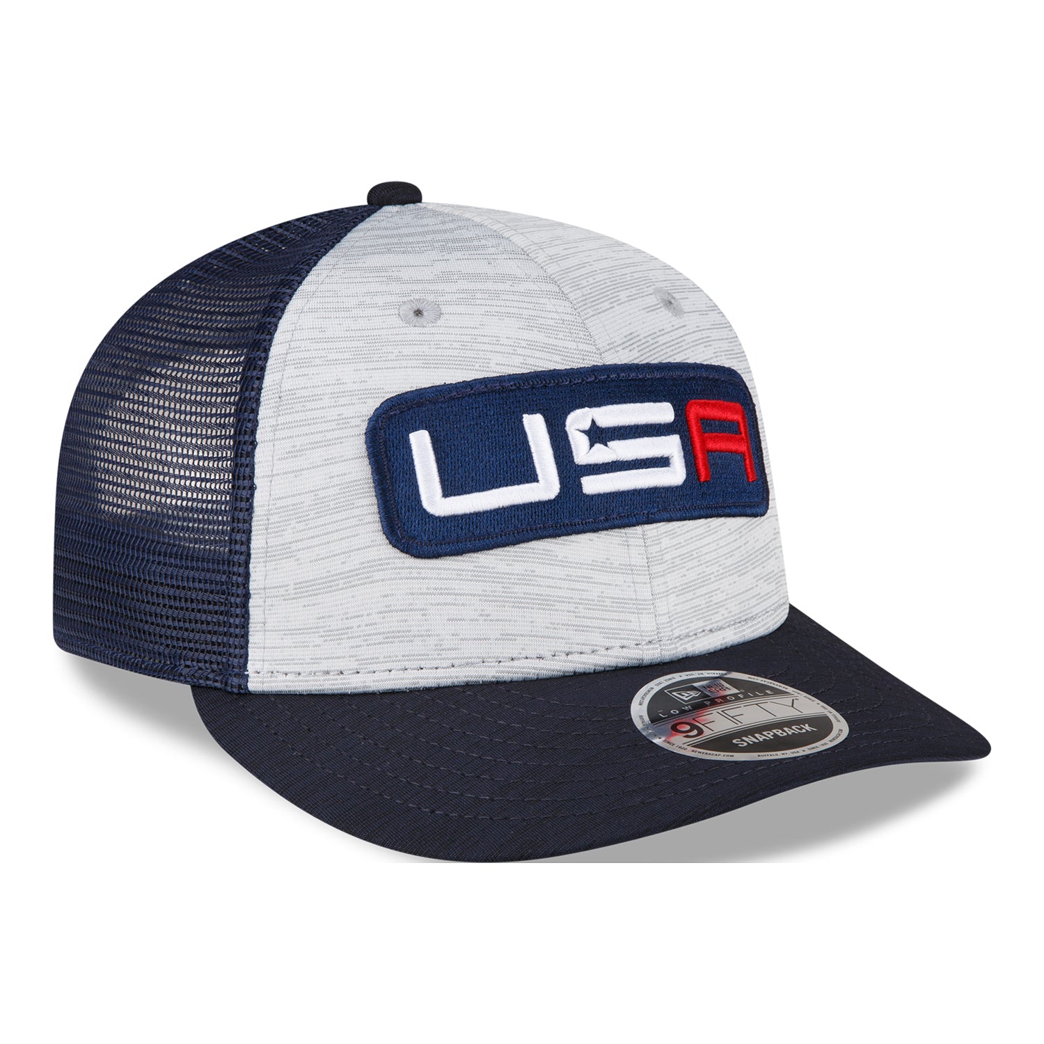 Men's New Era Gray USMNT Distinct Bucket Hat