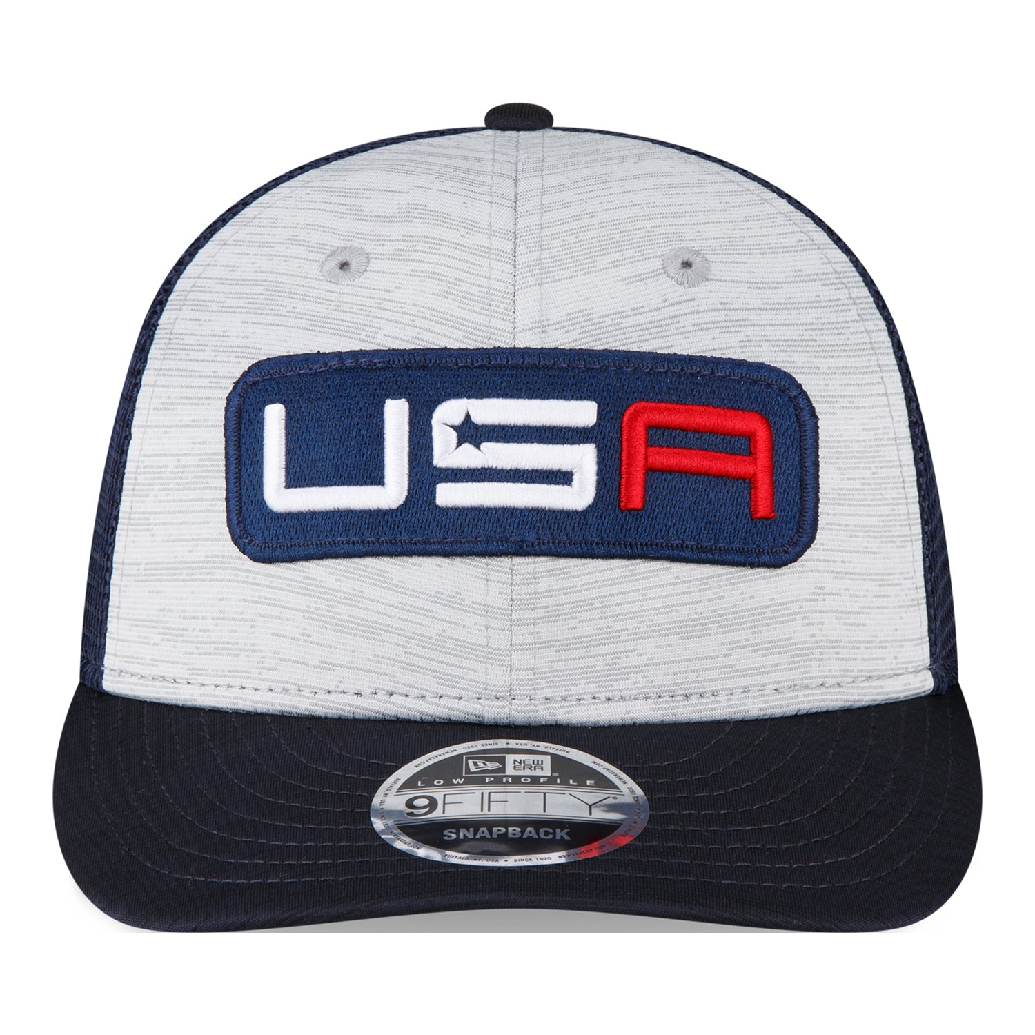 New Era 2023 Ryder Cup Team USA Low Profile 9FIFTY Snapback Hat Grey