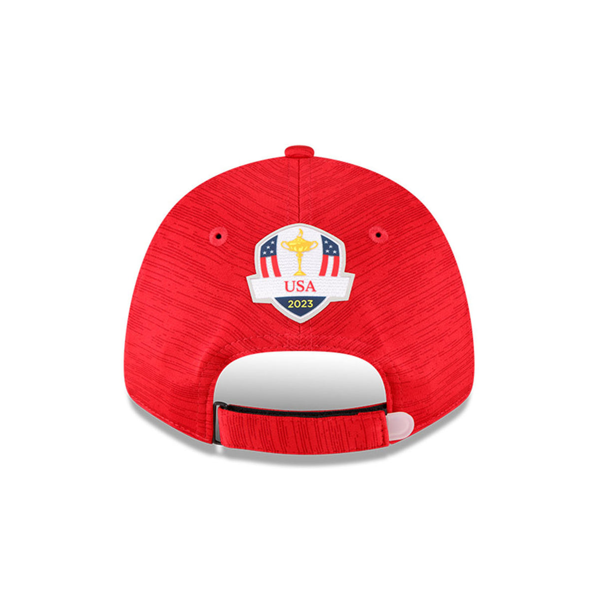 New Era 2023 Ryder Cup Sunday 9Forty Hat in Red - Back View