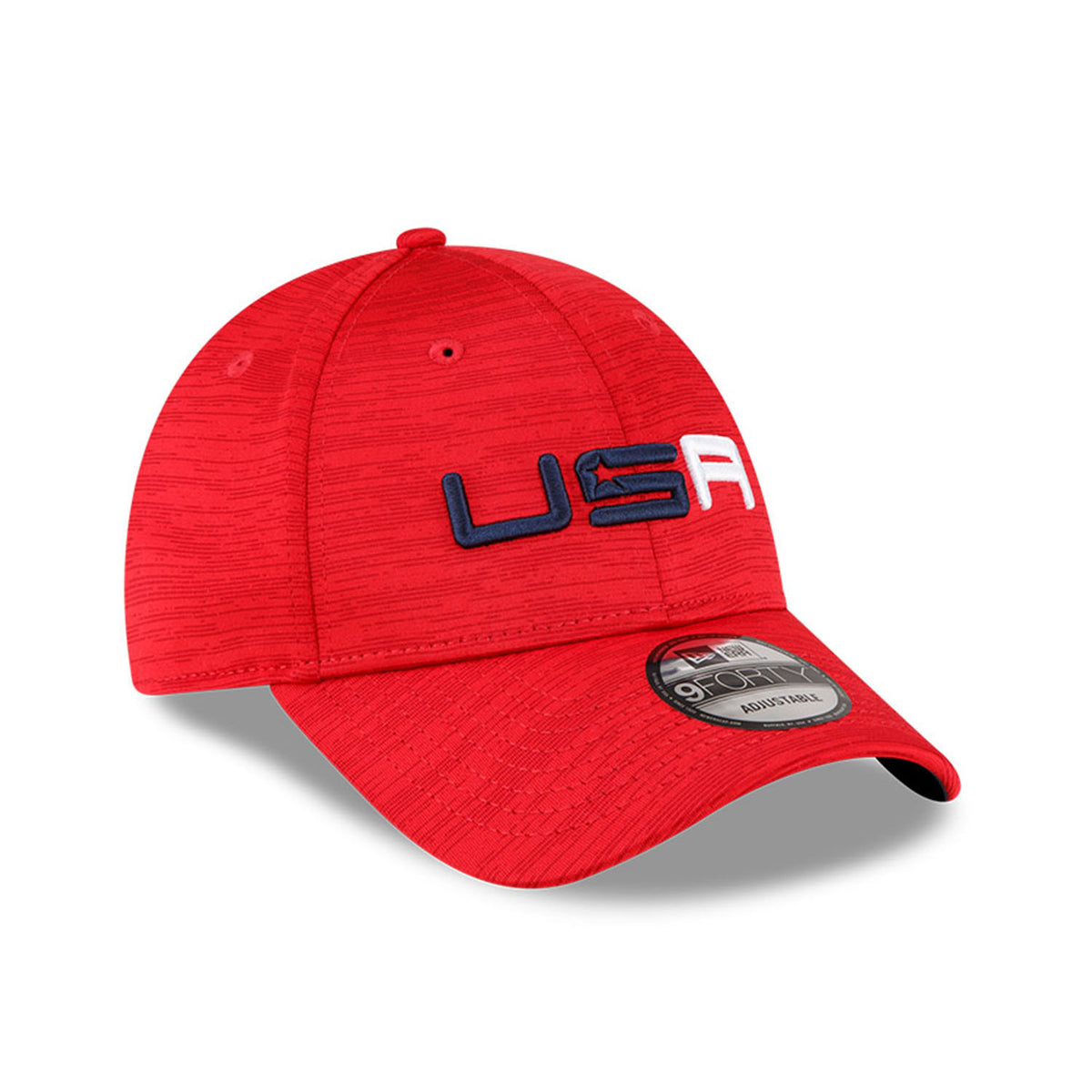New Era 2023 Ryder Cup Sunday 9Forty Hat in Red- Front View