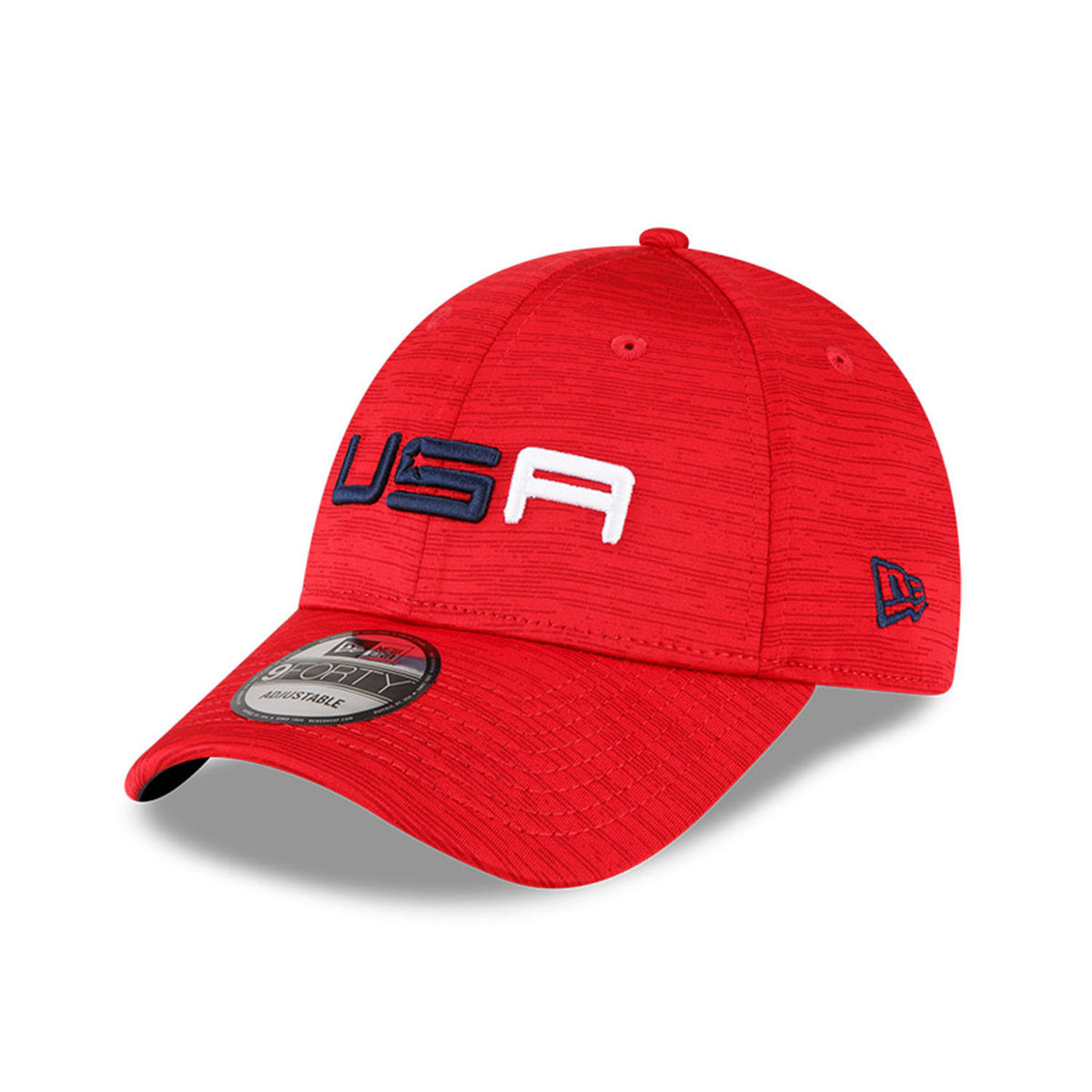 New Era 2023 Ryder Cup Sunday 9Forty Hat in Red- Front View