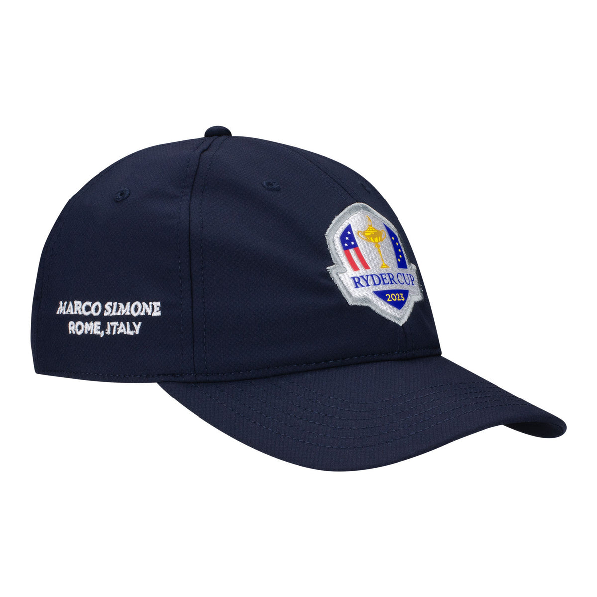 Ahead 2023 Ryder Cup Hat in Navy- Side View